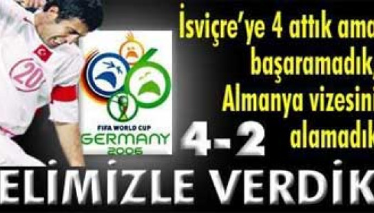 TÜRKİYƏ ÜÇ ƏVƏZİNƏ DÖRDÜNÜ VURDU, AMMA . . .