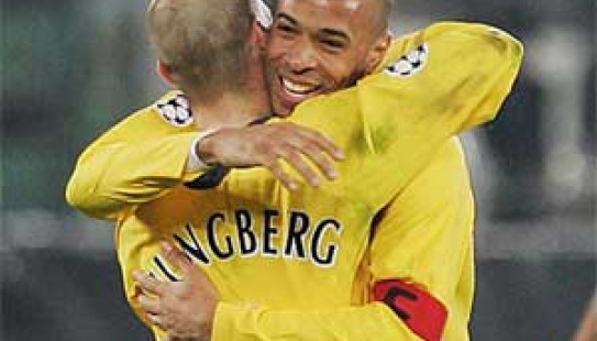 Solid Arsenal hold firm in Turin