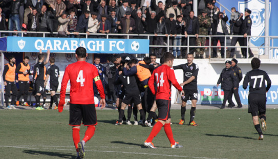 `Qarabağ` - `Qəbələ`. 17-ci duel. `Qəbələ` saxladı və qələbəsizliklə..