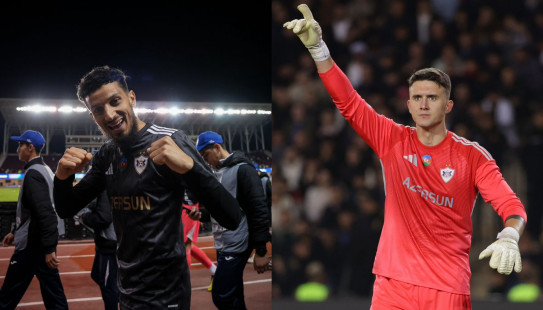 Koxalski və Zubir UEFA Çempionlar Liqasının ən yaxşıları arasında