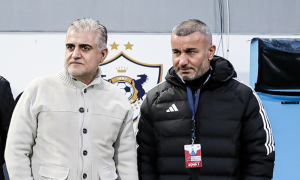 Tahir Gözel komandamızla görüşdü