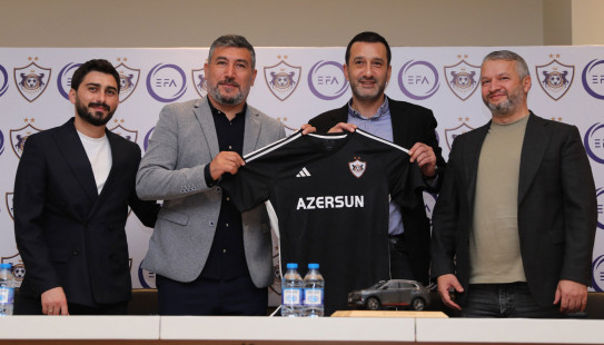 “Qarabağ” və EFA arasında əməkdaşlıq müqaviləsi imzalandı