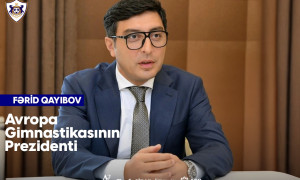Farid Gayibov has been re-elected as the President of European Gymnastics.
