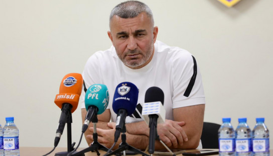 Qurban Qurbanov: “Futbolçular sonadək çalışdılar”