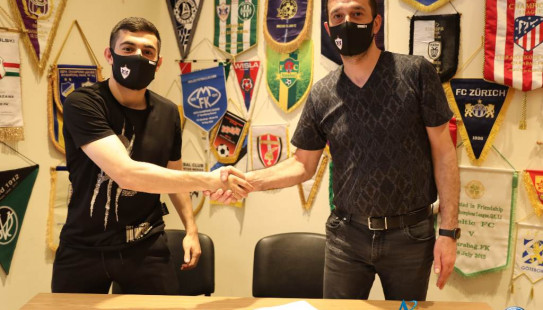 A new contract has been signed with Elvin Jafarguliev