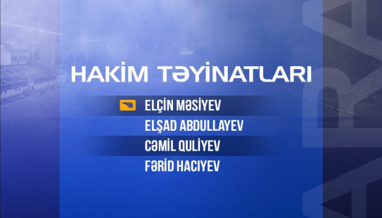 Qarabağ FK - Sabail - Listed Referees