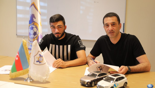 A new contract has been signed with Musa Gurbanly