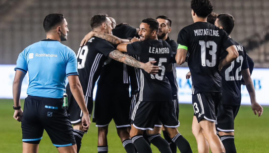 Our team maintained its leadership with a confident victory