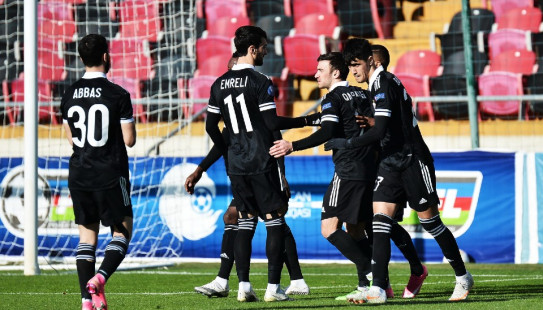 Qarabag FK in the semifinals 