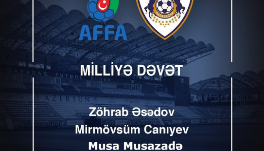 Three players in the national team