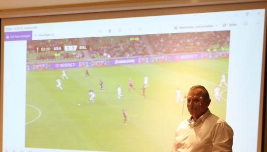 Fritz Stuchlik presented workshop for Qarabag